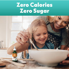 Using Steviaclear drops to sweeten coffee in a mug