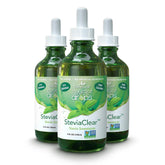 SweetLeaf SteviaClear Sweet Drops bottle in a 4 oz glass bottle