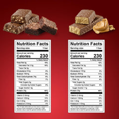 SWEETSIDE CANDY CO high-protein bars Creamy Peanut Butter image showing smooth center for satisfying bite