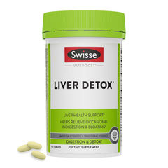 Swisse Milk Thistle Liver Cleanse Detox & Repair bottle front