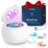 Front view of Swissklip ShinePod Ultrasonic Cleaning Pod