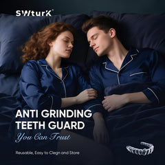 Mouth guard in use at night