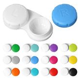 Syaonrst 12 piece color contact lens case set in a row
