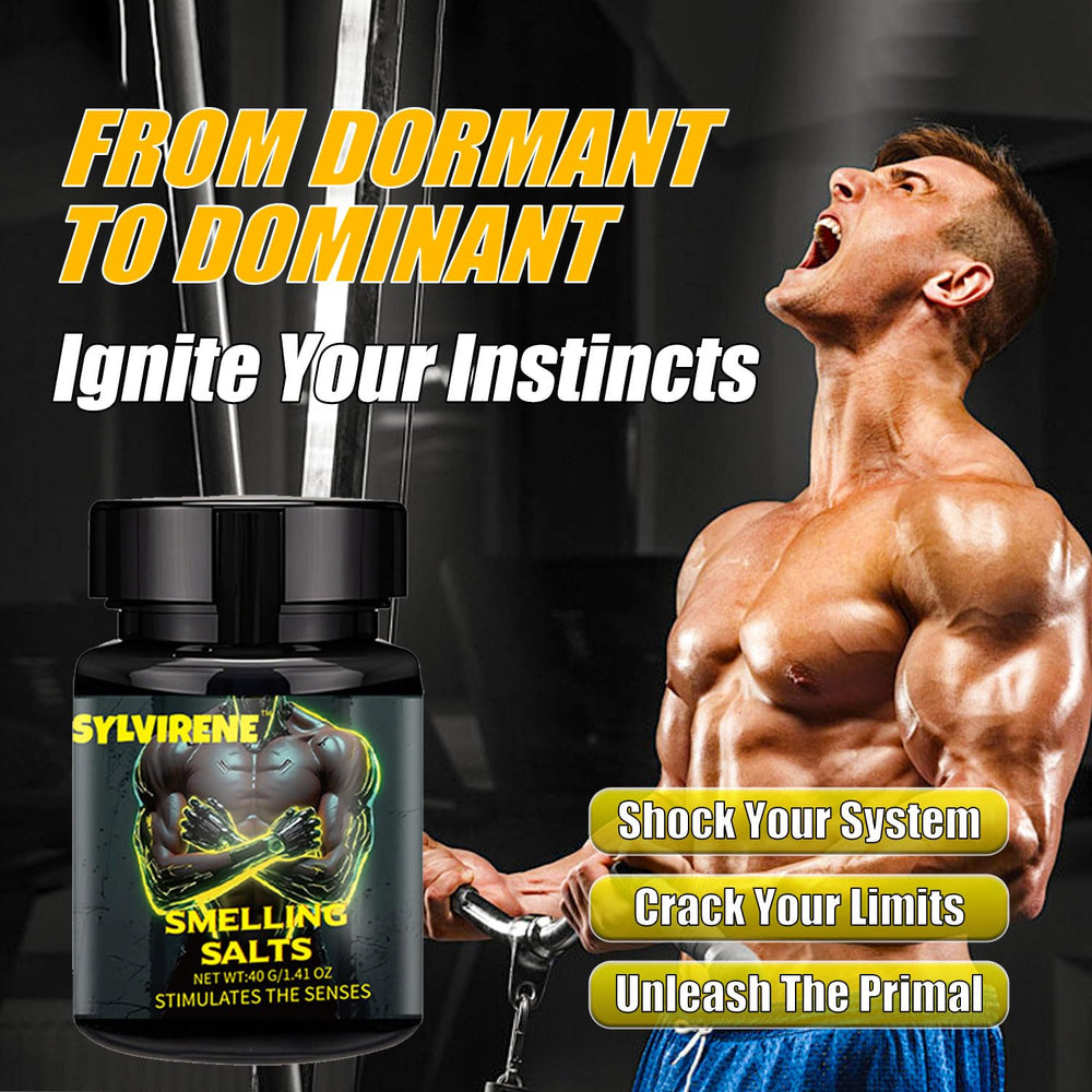 Sylvirene smelling salts bottle-cap emphasizes secure seal for on-the-go use.