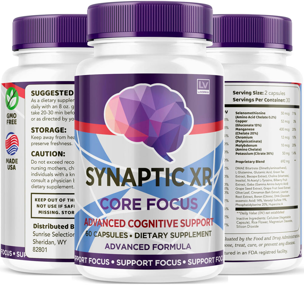 Synaptic XR brand 5-pack display