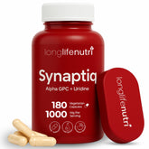 Synaptiq 1000mg hero image with bottle label