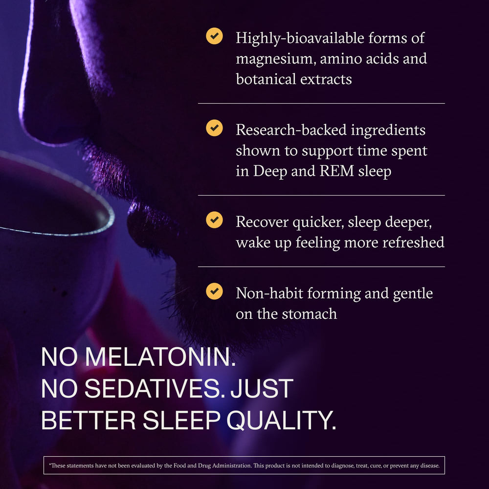 Relaxed adult ready for bed