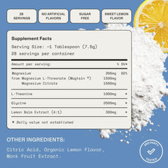 Dissolving sleep powder in warm water 45 minutes before bedtime