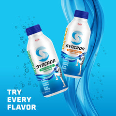 Syncron gym bag-ready can demonstrates on-the-go hydration between sessions