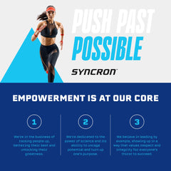 Syncron L-Arginine Taurine BCAAs ingredients support recovery and performance