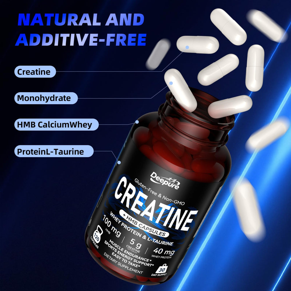 Synergistic ingredients: HMB, whey protein, Taurine, ashwagandha, beetroot extract