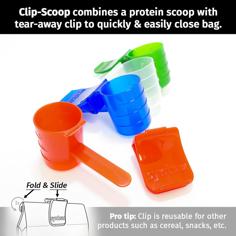 Syntrax Matrix dissolved shake in glass suggesting convenient consumption