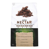 Syntrax Nectar Naturals Natural Chocolate bottle pour ideal for a quick protein boost.