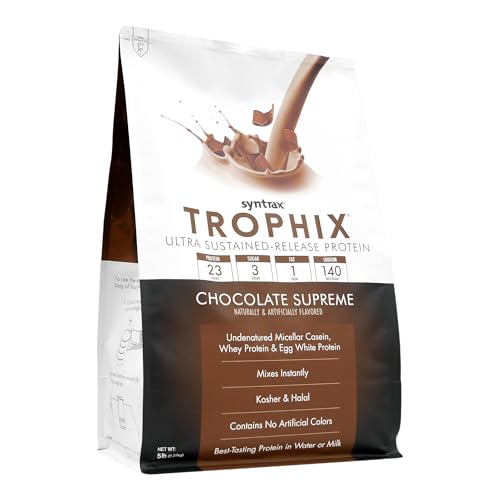 Syntrax Trophix shaker-mix chocolate for fast post-workout fueling