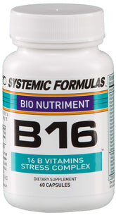 Systemic Formulas 115-16B Stress Complex bottle label