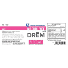 DReM Sleep Aid herbal blend and calming components
