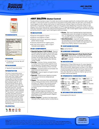 Digestive support for gluten and casein with ZGLUTn