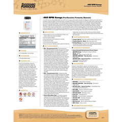 Systemic Formulas RPM Pre-Resolvin Protectin Maresin bottle packaging