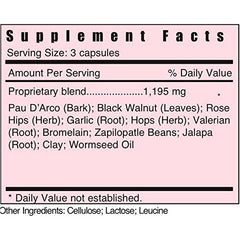 VRM1 garlic oil product label close-up