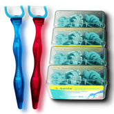 T.Smile NoFuss Dental Flosser Kit with two handles