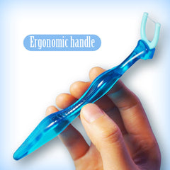 Close-up of 5-inch long ergonomic handle
