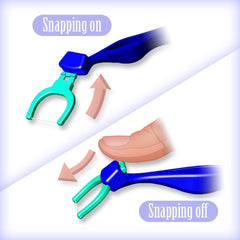 Ergonomic handle design for comfortable cleaning