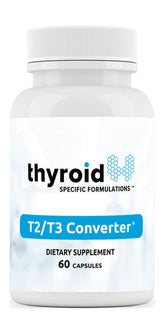 Bottle of T2 T3 Conversion Booster capsules