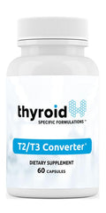 Bottle of T2 T3 Conversion Booster capsules