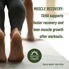 Taha Health & Nutrition oats or yogurt with whey for easy breakfast protein enhancement.