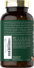 Label close-up of Tahoe Nutritionals Apple Cider Vinegar Capsules