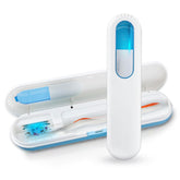 Front view of TAISHAN UV toothbrush case sanitizer