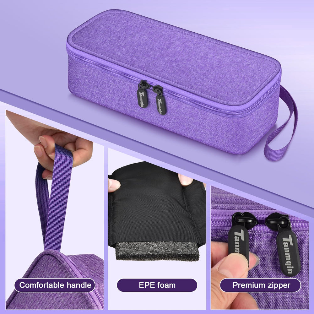 Carrying strap and double-zip design of the Tanmqin storage bag