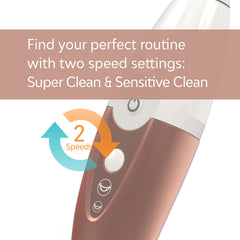 TAO Clean toothbrush dual speed settings button