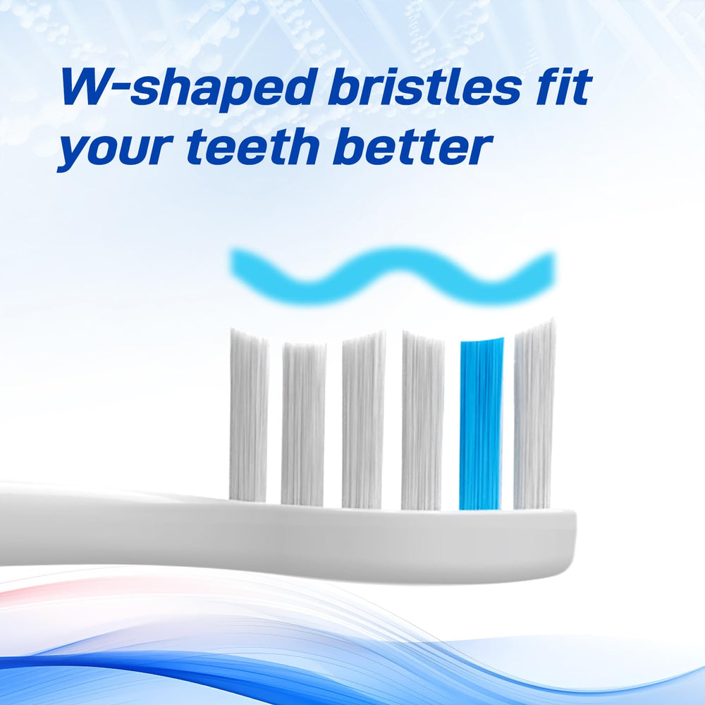 TAO Clean compatible replacement toothbrush heads in white - 10 pack - image 6