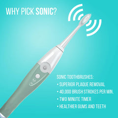 Two-year warranty documentation and packaging for Tao Clean UV Sanitizing Toothbrush