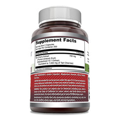 Tart Cherry Extract capsules close-up