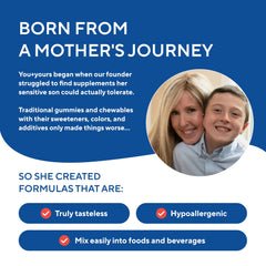 Pure ferric glycinate iron supplement for children