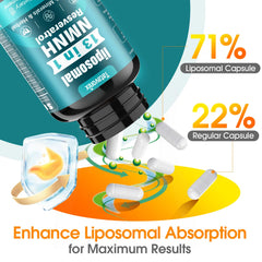 Tatavonix NMNH dosage directions card shows straightforward 3-capsule daily regimen.