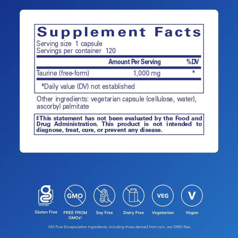 Illustration of Taurine supporting heart health and detox