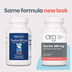Vegetarian capsules containing Taurine 500mg