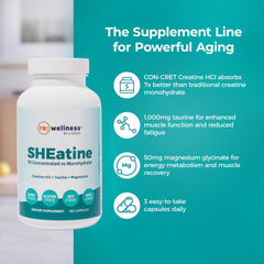 Taurine and magnesium glycinate for energy and recovery