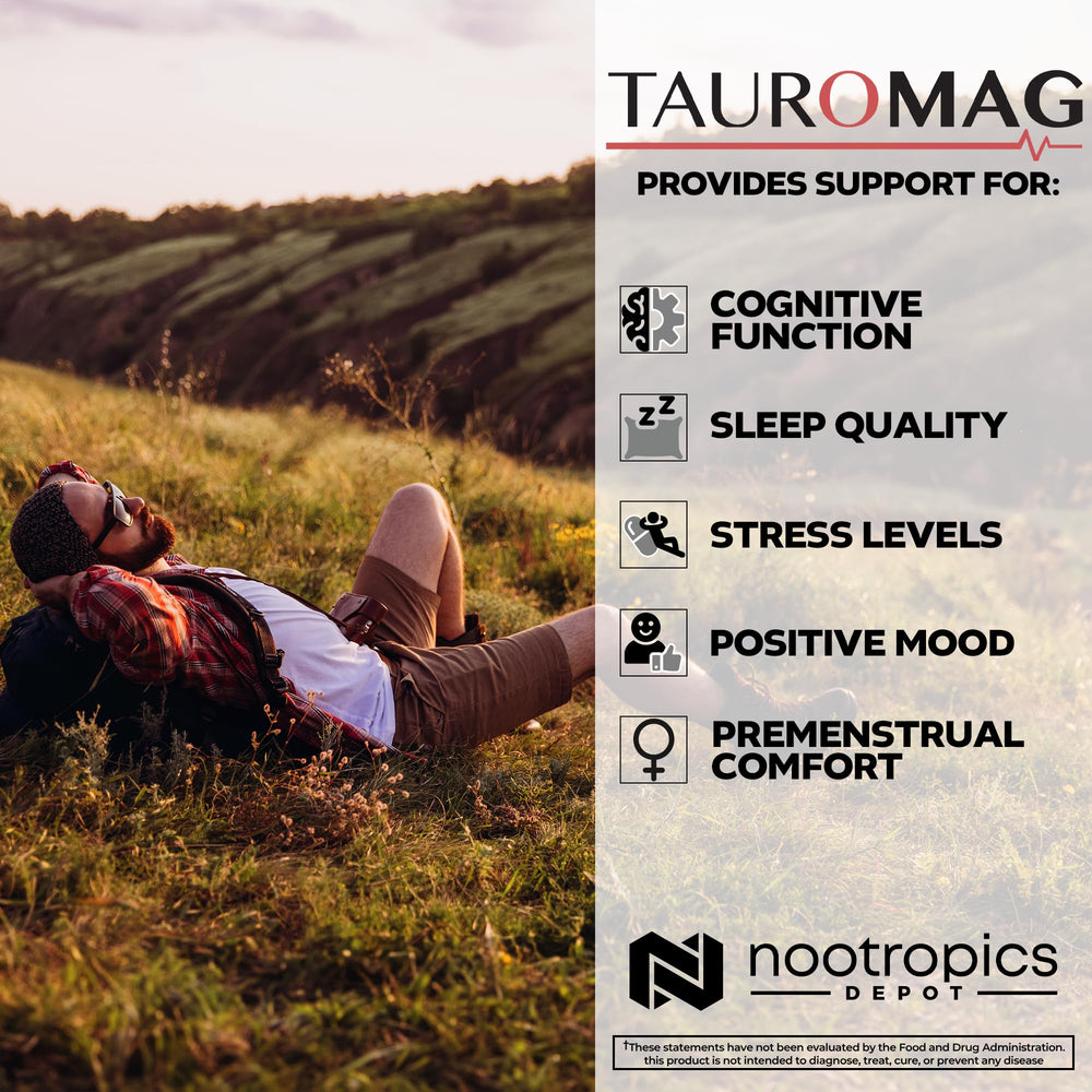 Tauromag capsules ingredients list close-up