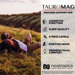 Tauromag capsules ingredients list close-up