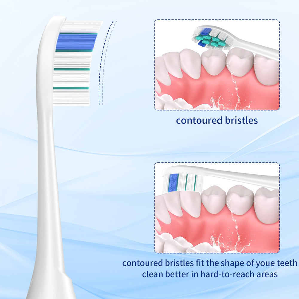 Indicator bristles fade to signal replacement time