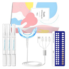 TAWEE teeth whitening kit with 16 blue LED bulbs