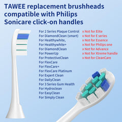 Includes 10 brush heads with travel-friendly packaging