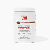 TB12 Plant Based Protein Powder Chocolate flavor tub front