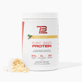 TB12 Vanilla Plant-Based Protein Powder 30 Servings 2.12 lb bag front