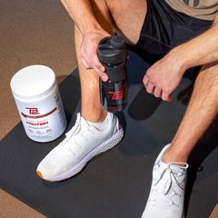 Keto-friendly and Paleo-friendly plant-based protein powder lifestyle concept