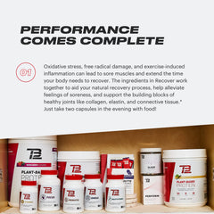 TB12 Recover bottle with food suggesting take with evening meal.